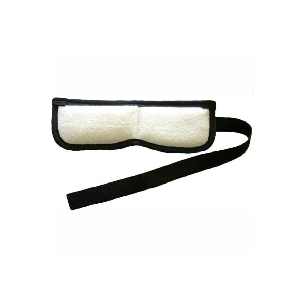 Fabrication Enterprises Thera-Temp Moist Heat Pack, Contour Wrap Eye/Sinus 10" x 3.5" with 3" x 27" Elastic Belt 11-1286 - main